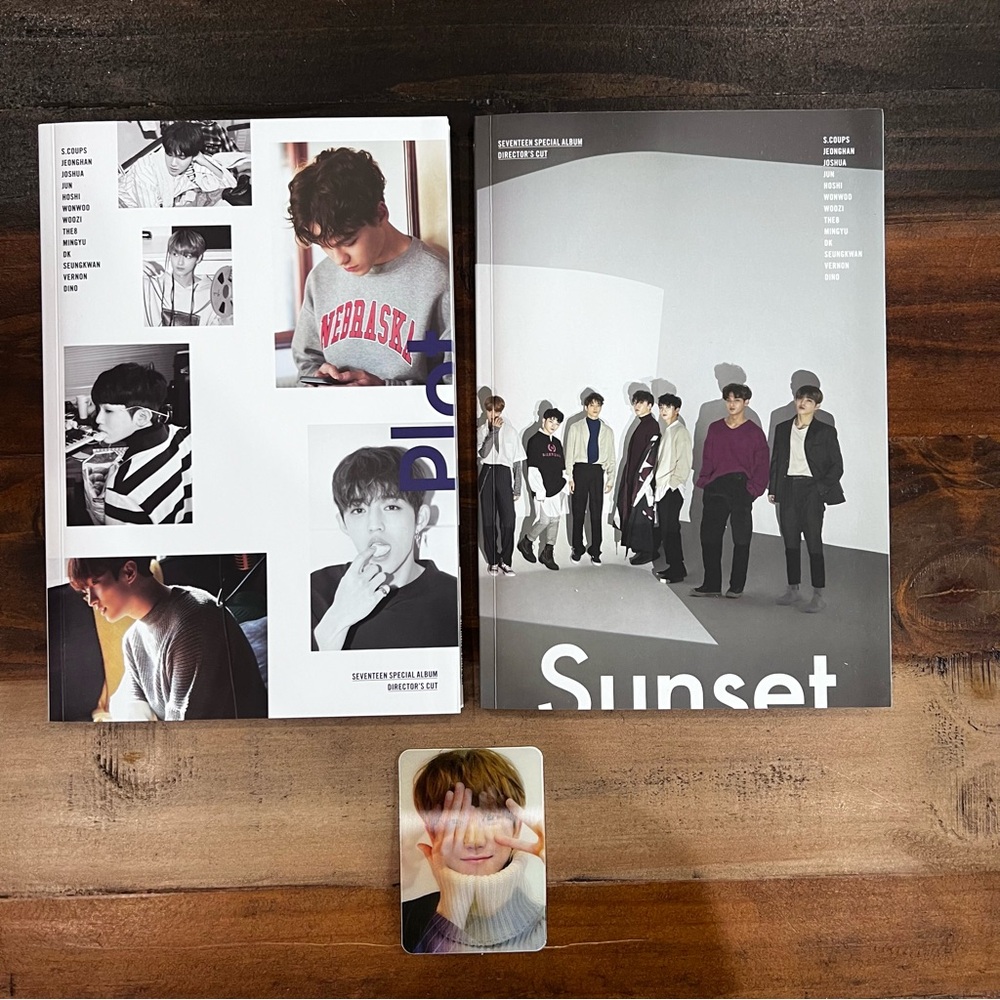 Seventeen kpop sunset plot directors cut album bundle